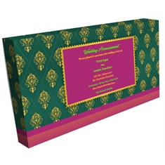 Wedding Announcement Gift Box Luxury Gold  4 x 75 Grams Dry Fruit